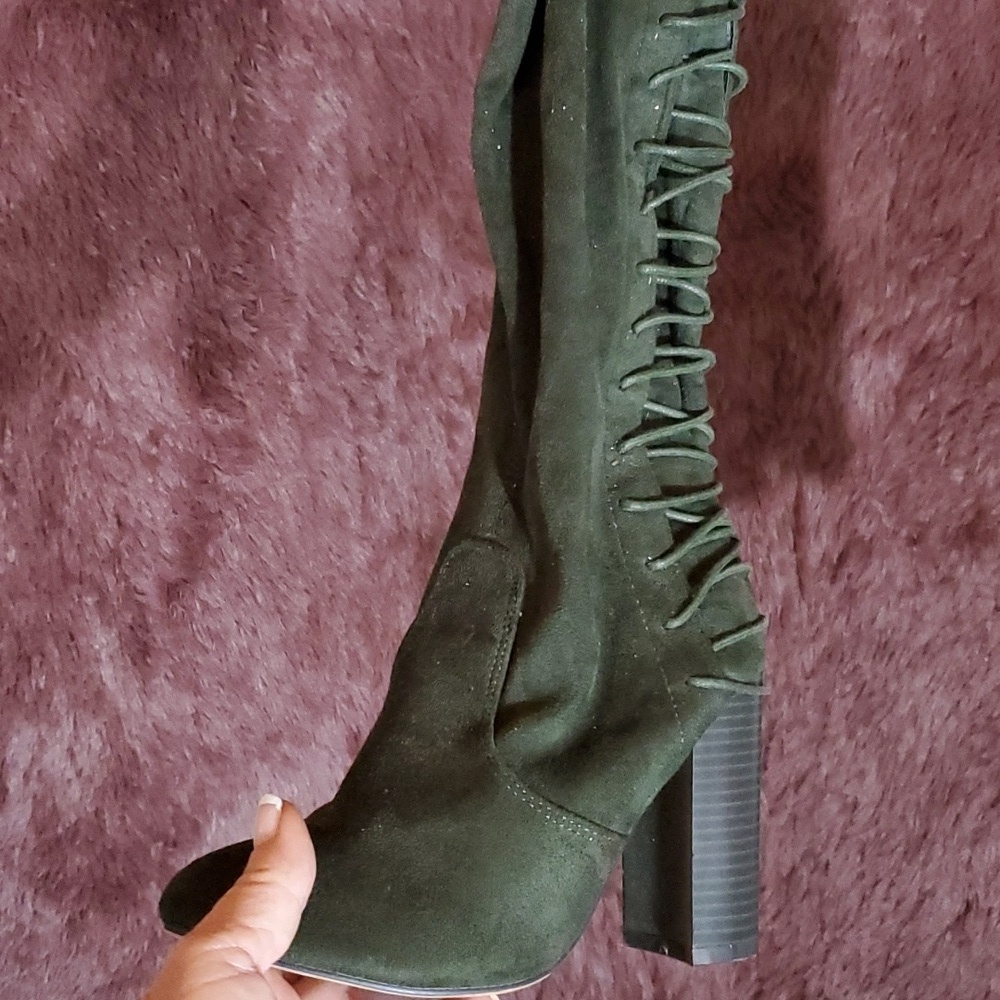Chase + Chloe Thigh High Boots - Picture 2 of 7